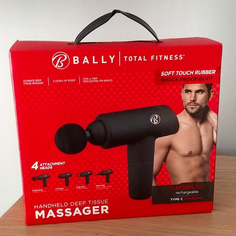 Bally Handheld deep tissue percussion massager